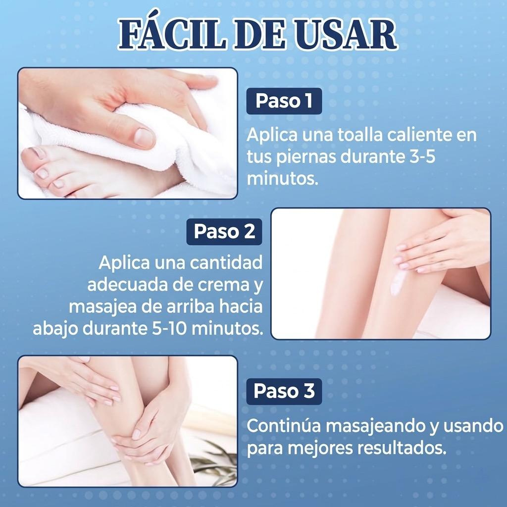 Crema Para Varices - Tratamiento Potente Para Aliviar Varices y Piernas