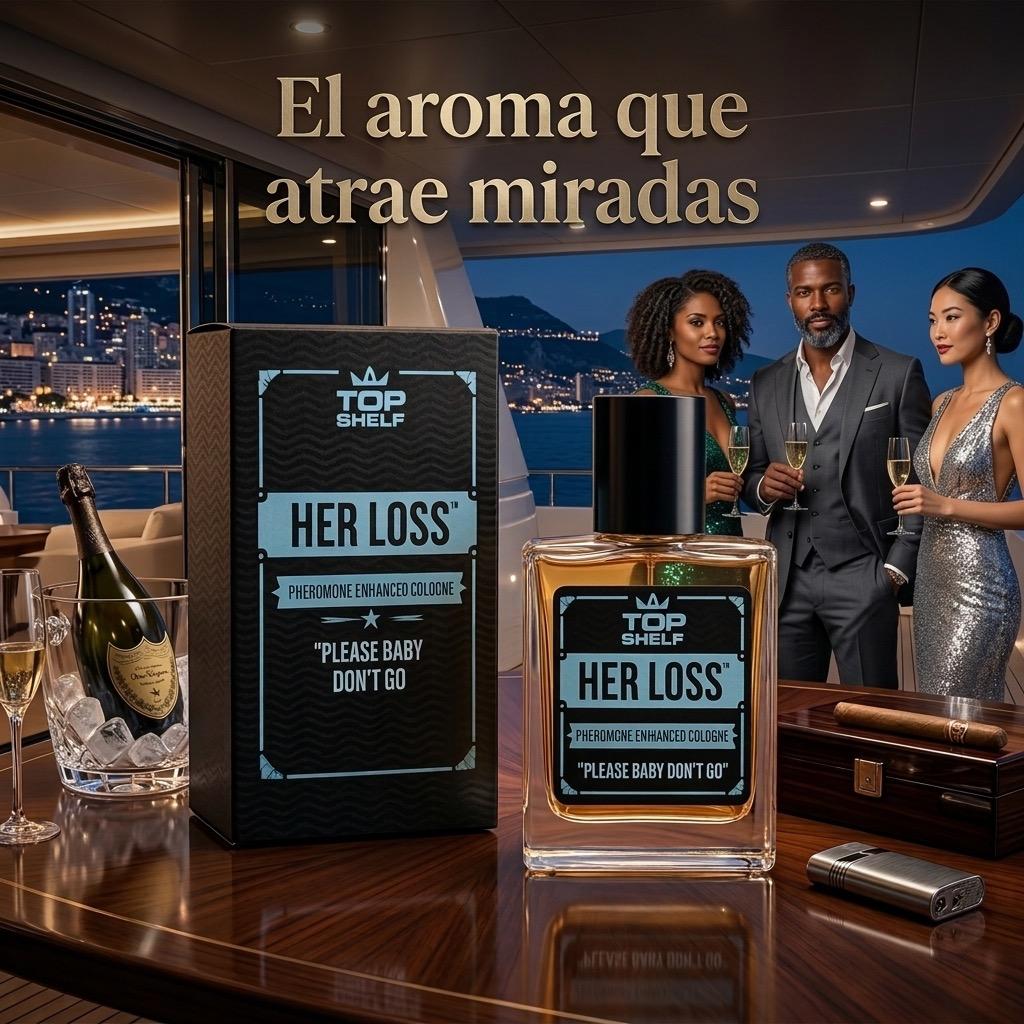 Her Loss 2.0 Perfume con Feromonas para Hombre – Colonia de Atracción Masculina 1.7 oz