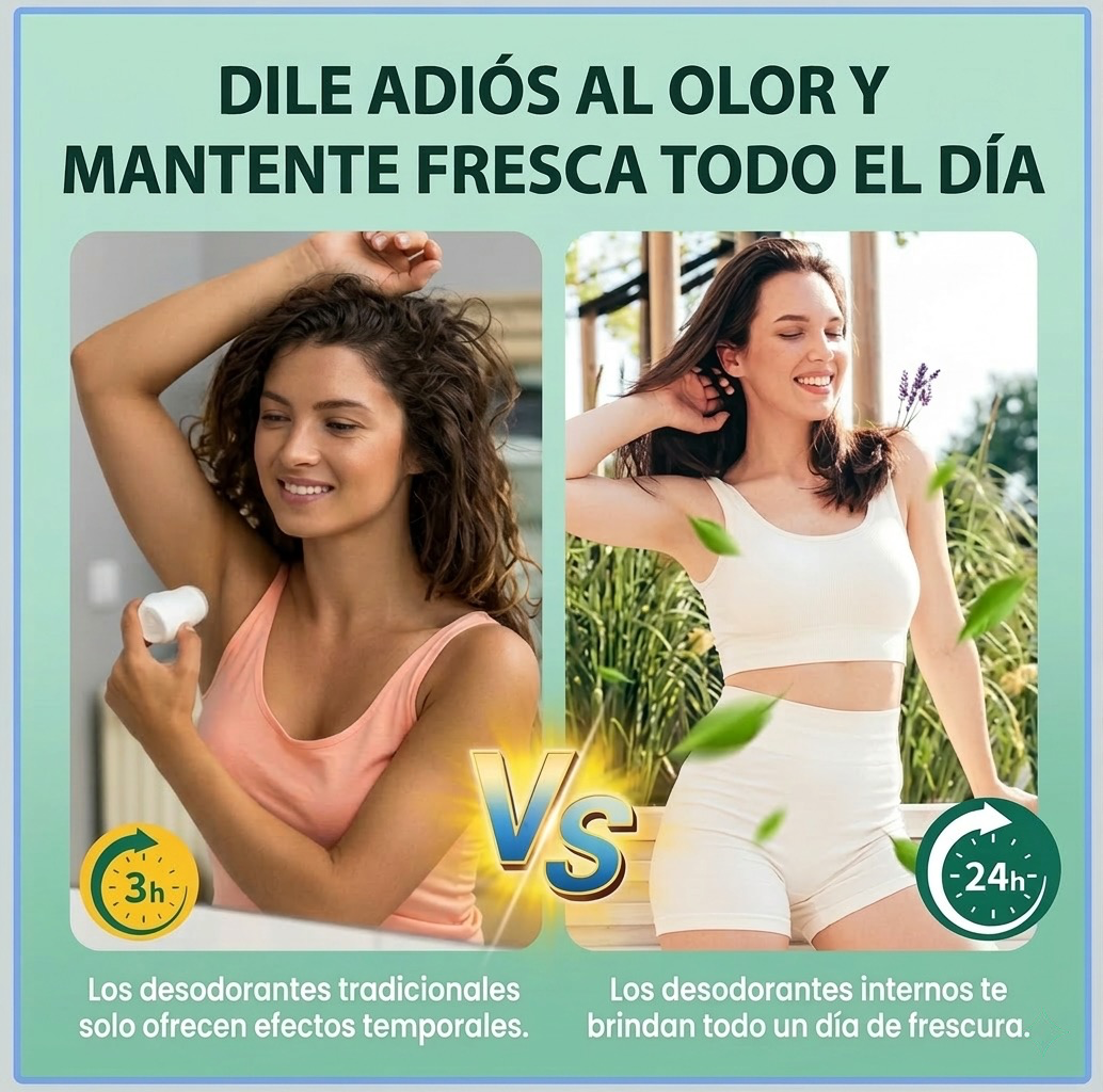 Pastillas De Clorofila - Para El Mal Olor Corporal, La Desintoxicación Y La Piel