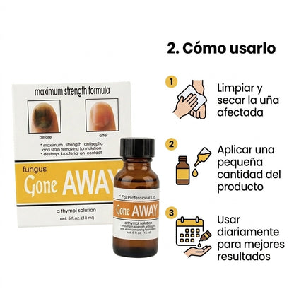 Elimina Hongos en las Uñas - Tratamiento Antihongos para Uñas y Pies