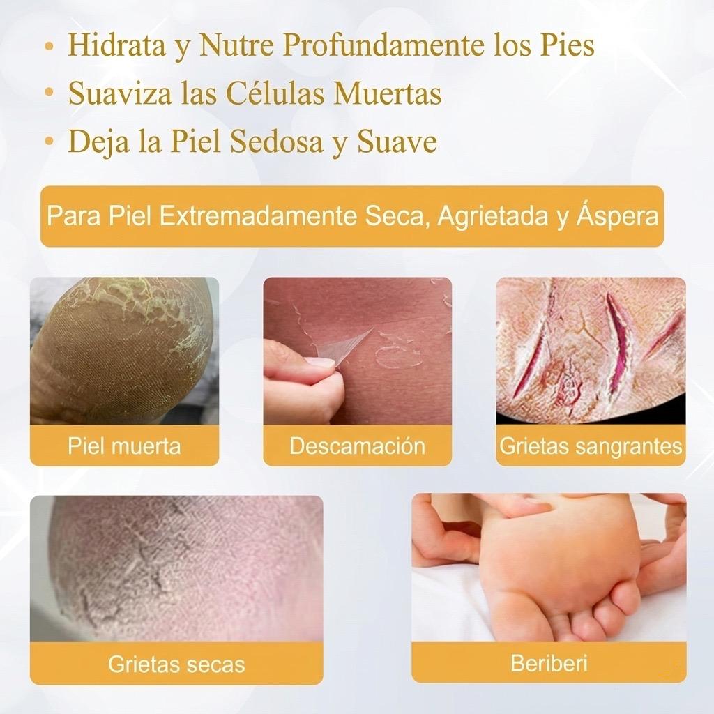 Aceite para Talones – Reparador y Suavizante de Talones Agrietados y Callosidades